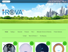 Tablet Screenshot of i-rova.com